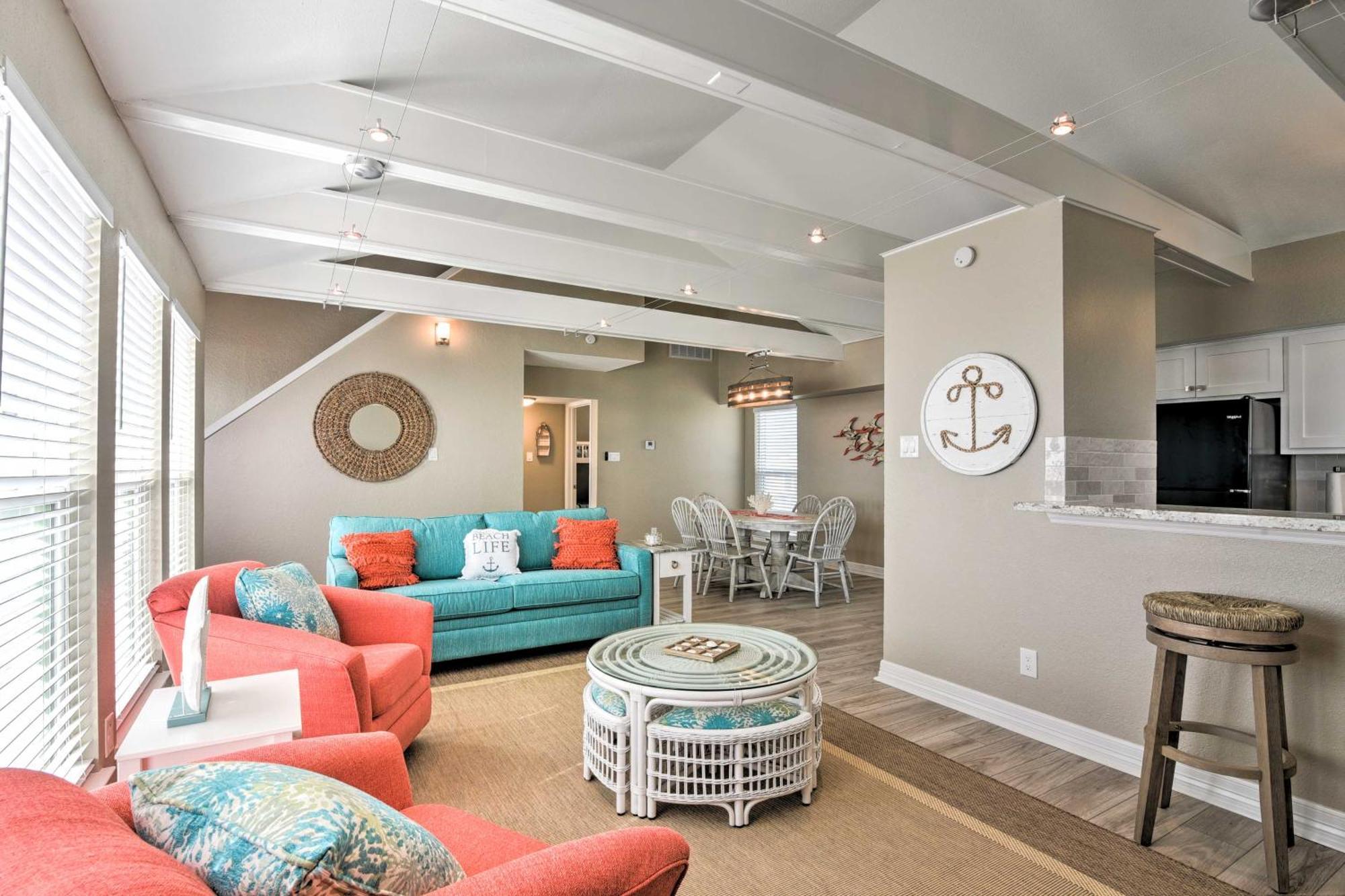 Beachfront Galveston Oasis Balconies, Ocean View! Εξωτερικό φωτογραφία