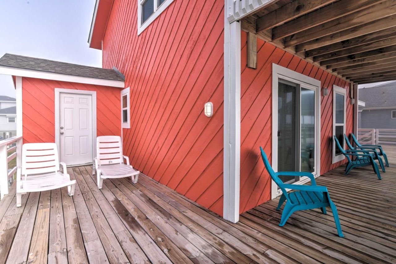 Beachfront Galveston Oasis Balconies, Ocean View! Εξωτερικό φωτογραφία